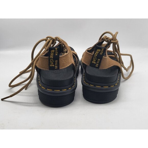 Dr. Martens Nartilla Shoes Womens Size 7 Gladiator‎ Platform Sandals Leather - Picture 6 of 10